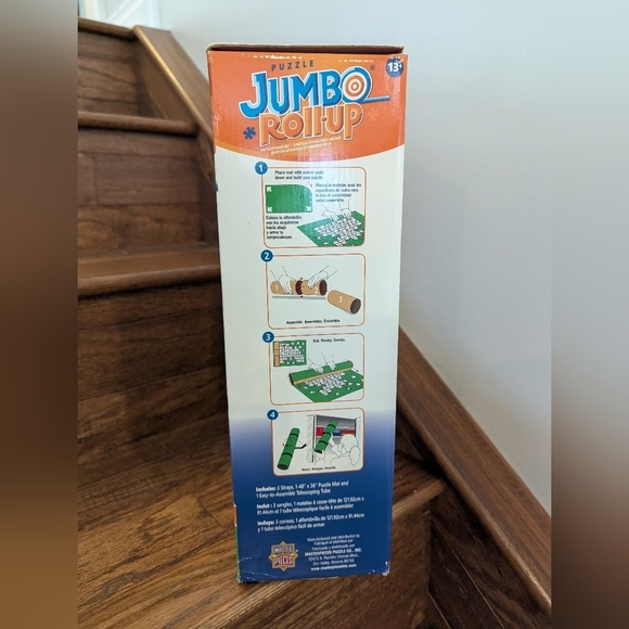 Jumbo Roll Up Puzzle Mat For 3000 PC Puzzle MasterPieces Roll-Up Puzzle Storage - Picture 10 of 14